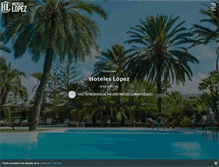 Tablet Screenshot of hoteleslopez.com
